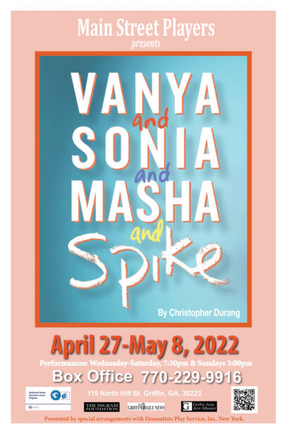 Mainstreet Players Vanya And Sonia And Masha Spike Poster Mainstreet